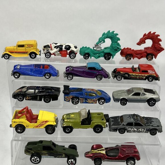 Hot Wheels Other - Vtg Hot Wheels 80s Lot Utra Hots Patrol Jeep Rescue Sheriff GT Racer BMW Benz